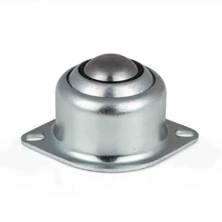 Produktfoto 1 von ALWAYSE Flansch 2-Loch Kugelrolle Ø 25.4 mm Kohlenstoffstahl, bis 100kg Last