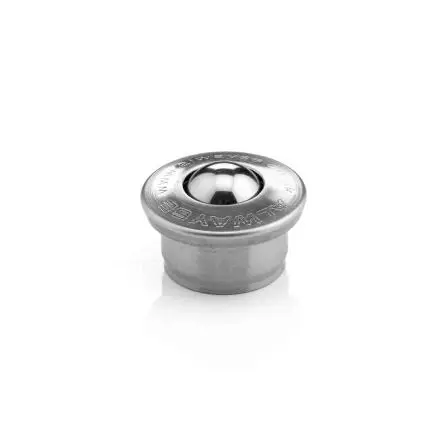 Produktfoto 1 von ALWAYSE Rundflansch Kugelrolle Ø 15.8 mm 420C Edelstahl, bis 70kg Last