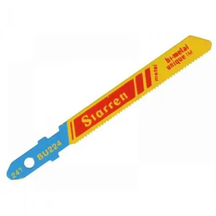 Produktfoto 1 von Starrett Bimetall Dünnes Metall Stichsägeblatt / 24 TPI