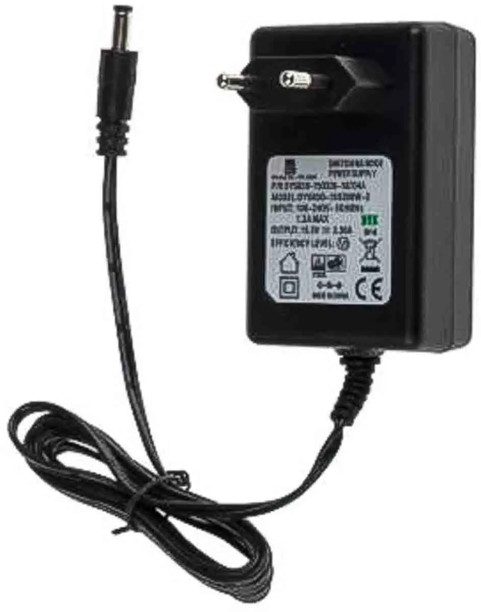 Produktfoto 1 von RS PRO Steckernetzteil AC/DC-Adapter 30W, 100 → 240V ac, 15V dc / 2.0A, EU-Netzstecker