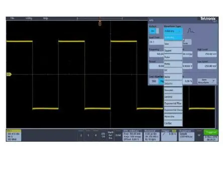Tektronix Oszilloskop-Software, Arbiträrary Function Generator für MDO Serie 3