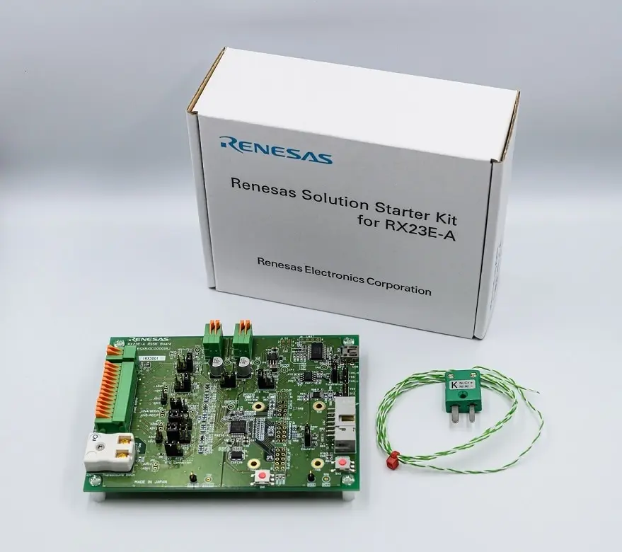Produktfoto 1 von Renesas Electronics Renesas Solution Starter Kit für RX23E-A 32-Bit-MCU, Evaluierungskit Starterkit RX MCU