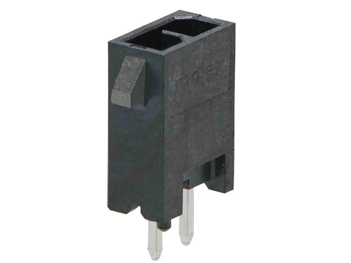Molex Micro-Fit Leiterplattenleiste Vertikal, 8-polig / 2-reihig, Raster 3 mm Raster Durchsteckmontage, Micro