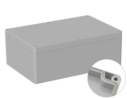 Produktfoto 1 von RS PRO 5U3; Universalgehäuse; ABS; Grau; IK07 IP66 Breite 160.3 mm Höhe 90 mm Länge 240.3 mm
