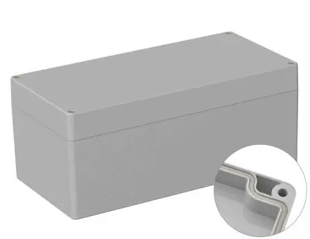 Produktfoto 1 von RS PRO 5U3; Universalgehäuse; ABS; Grau; IK07 IP66 Breite 120 mm Höhe 100.5 mm Länge 240.5 mm