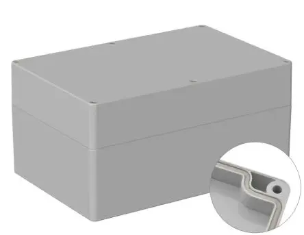 Produktfoto 1 von RS PRO 5U3; Universalgehäuse; ABS; Grau; IK07 IP66 Breite 160.3 mm Höhe 120 mm Länge 240.3 mm