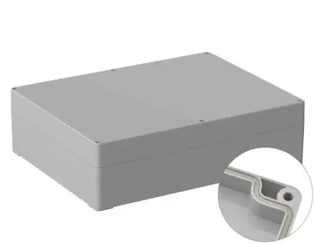 Produktfoto 1 von RS PRO 5U3; Universalgehäuse; ABS; Grau; IK07 IP65 Breite 230 mm Höhe 85 mm Länge 300 mm