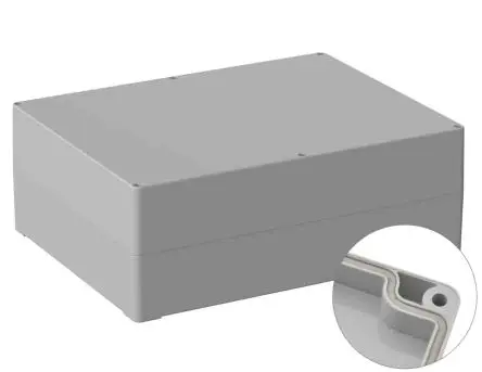 Produktfoto 1 von RS PRO 5U3; Universalgehäuse; ABS; Grau; IK07 IP65 Breite 230 mm Höhe 110 mm Länge 300 mm