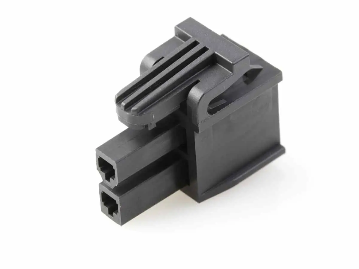 Produktfoto 1 von Molex 172708 Stecker Leiterplattensteckverbinder Gehäuse 4.2 mm, 2-polig / 2-reihig Gerade