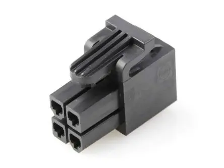Produktfoto 1 von Molex 172708 Stecker Leiterplattensteckverbinder Gehäuse 4.2 mm, 4-polig / 2-reihig Gerade