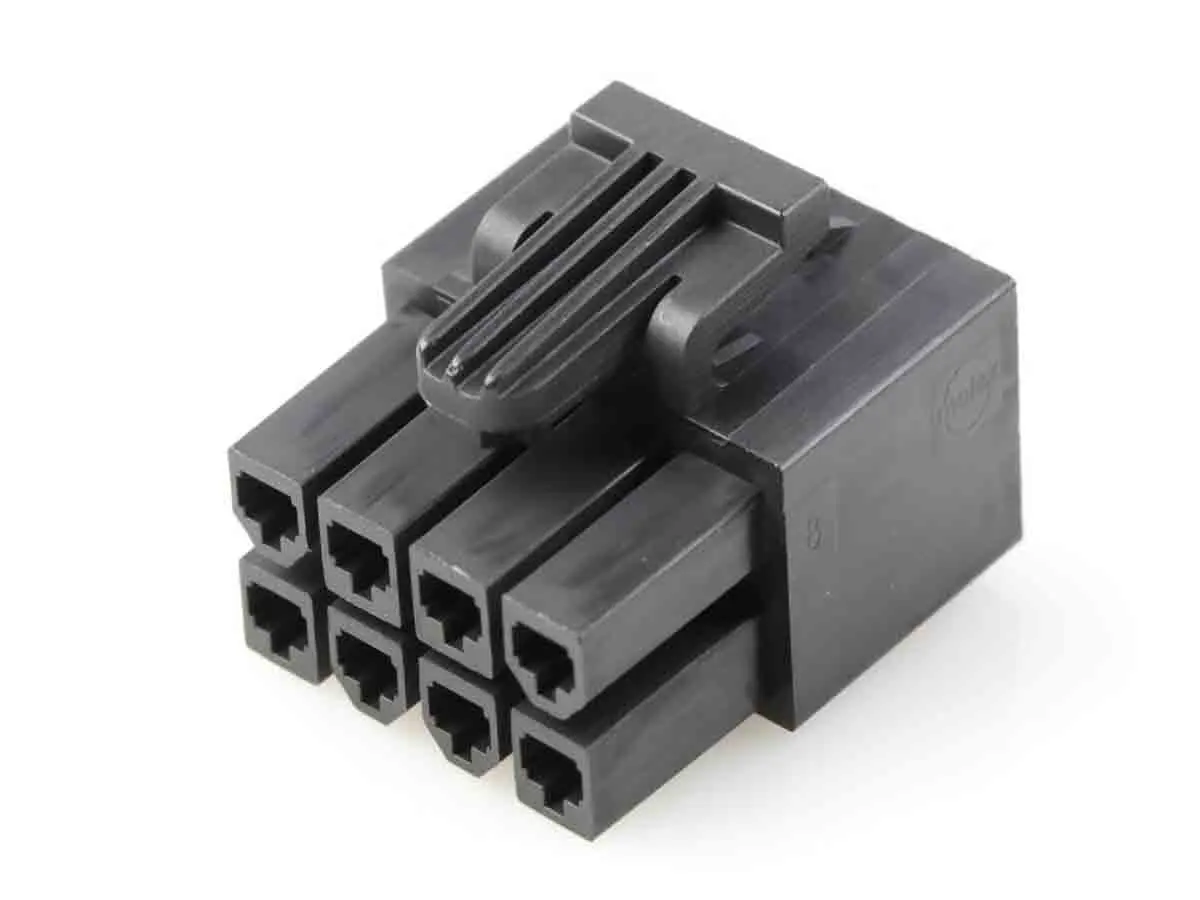 Produktfoto 1 von Molex 172708 Stecker Leiterplattensteckverbinder Gehäuse 4.2 mm, 8-polig / 2-reihig Gerade