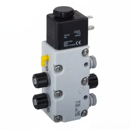 Produktfoto 1 von EMERSON – AVENTICS 5/2 740 Pneumatisches Magnetventil Metrisch, Elektromagnet-betätigt 24V dc