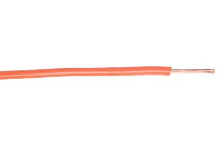 Produktfoto 1 von RS PRO H07V-K Schaltdraht 2.5 mm², 14 AWG 100 m Orange Ø 4.1 mm Polyvinylchlorid