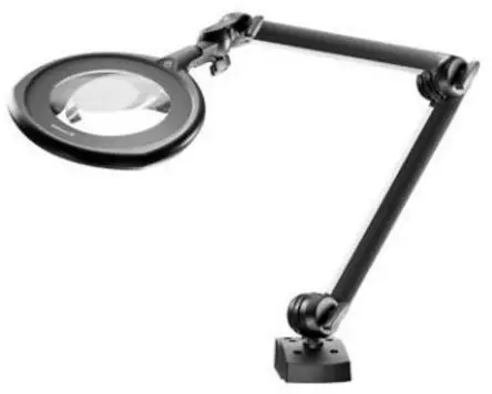 Produktfoto 1 von Waldmann TEVISIO-RLLQ LED Lupenleuchte Schraubflansch, 160 mm Linse 160 mm, 16 W / 100 to 240 V, Reichweite 3 m, CEE 7/7