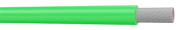AXINDUS Einzeladerleitung 0,34 mm², 22 AWG 200m Grün PVC isoliert Ø 1.2 → 1.45mm 7 x 0,25 mm Litzen