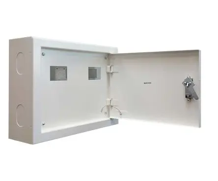 Produktfoto 1 von Contactum DDB Stahl Wandanschlusskasten Weiß IP4X, HxBxT 315 mm, 415 mm x 120 mm