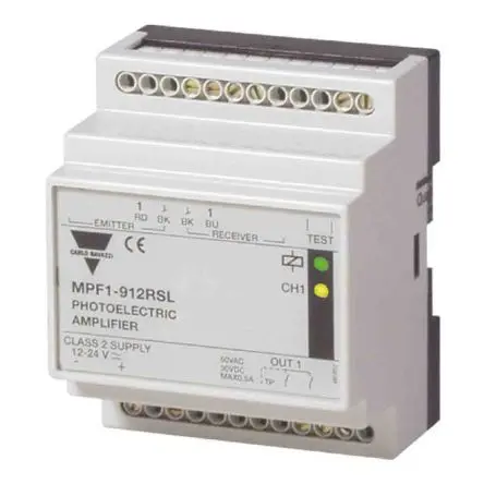 Produktfoto 1 von Carlo Gavazzi MPF Zylinderförmig Verstärker für fotoelektrischen Sensor, Durchgangsstrahl, Relais Ausgang, Schraube