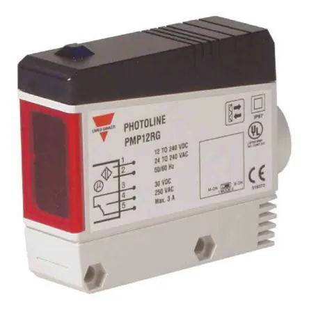 Produktfoto 1 von Carlo Gavazzi PMD Kubisch Optischer Sensor, Diffus, Schließer/Öffner Ausgang, Schraube