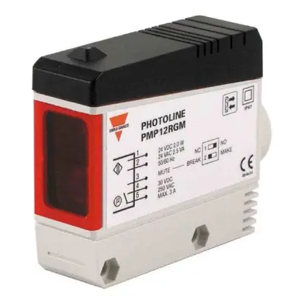 Produktfoto 1 von Carlo Gavazzi Kubisch Optischer Sensor, Reflektierend, Schließer/Öffner Ausgang, Schraube