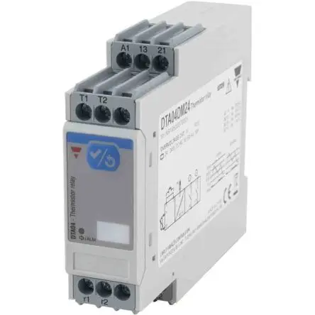 Produktfoto 1 von Carlo Gavazzi DTA04 Überwachungsrelais, SPST DIN-Hutschiene