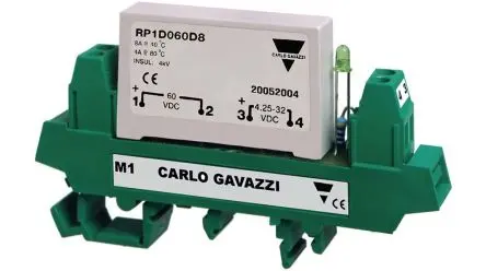 Produktfoto 1 von Carlo Gavazzi RM1D DIN-Hutschiene Halbleiterausgang 60 V dc 32V / 4 A