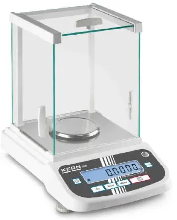 Produktfoto 1 von Kern ADB 200-4 Analysenwaage Waage Zählfunktion 210g / Auflösung 0.0001 g