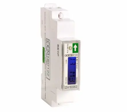 Produktfoto 1 von Schneider Electric Acti9 iEM Energiemessgerät LCD 90 mm x 17.5 mm Energiemessgerät, 6-stellig / 1-phasig 1 Ausg.