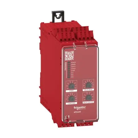 Produktfoto 1 von Schneider Electric Preventa Sicherheitsrelais 24V ac/dc, 5 Sicherheitskontakte, 8 Hilfsschalter RoHS SIL IEC 61508