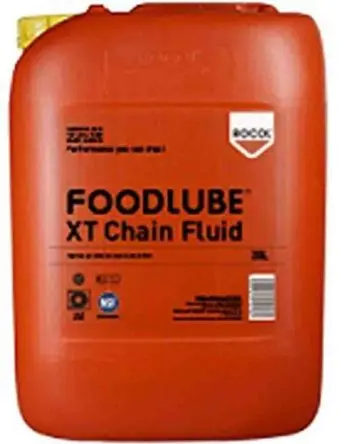 Produktfoto 1 von Rocol Foodlube XT Chain Fluid Schmiermittel Mehrzweckschmiermittel Flüssig Lebensmittelsicher, CAN 20 L