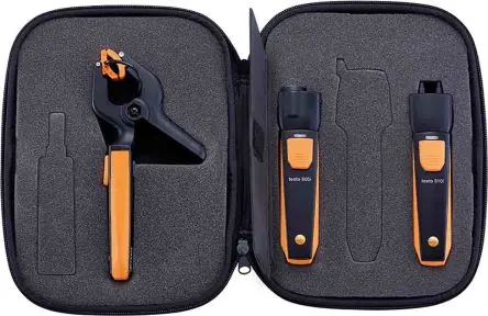 Produktfoto 1 von Testo Digitales Thermometer, Smart Probes heating kit, Verdrahtet, 1 bis 250 °C, Messelement Typ NTC