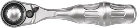 Produktfoto 1 von Wera 1/4 in Ratsche Ergonomisch Stahl Schließer (NO), Länge 87mm