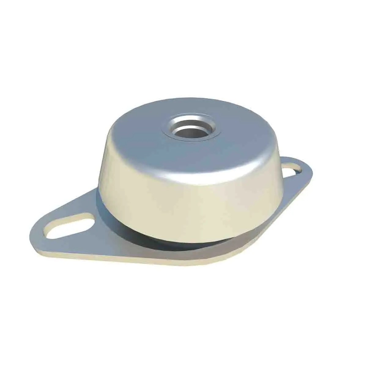 Produktfoto 1 von FIBET Gummi Vibrationsdämpfer, Maschinenfuß M12, Ø 60mm x 31mm