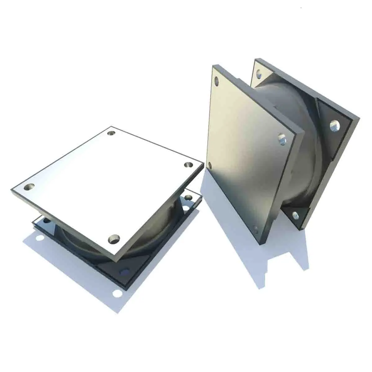 Produktfoto 1 von FIBET Gummi Vibrationsdämpfer, Ø 150mm x 65mm