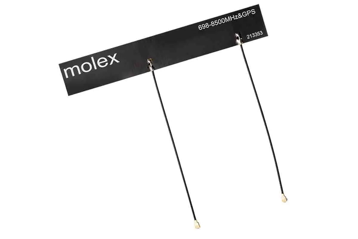Produktfoto 1 von Molex 213353 SMT-Antenne GPS 7 dBi
