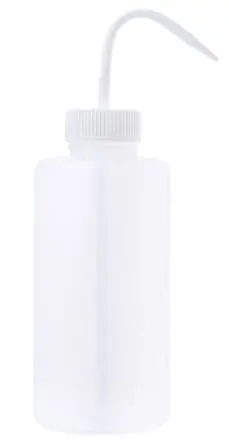 Produktfoto 1 von RS PRO Polyethylen Laborflasche 500ml, Ø 13 mm Spritzflasche Weithalsig