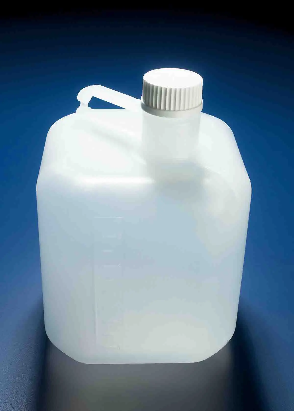 Produktfoto 1 von RS PRO Polypropylen Laborflasche 10L, Ø 280 mm Glasballonflasche Enghalsig