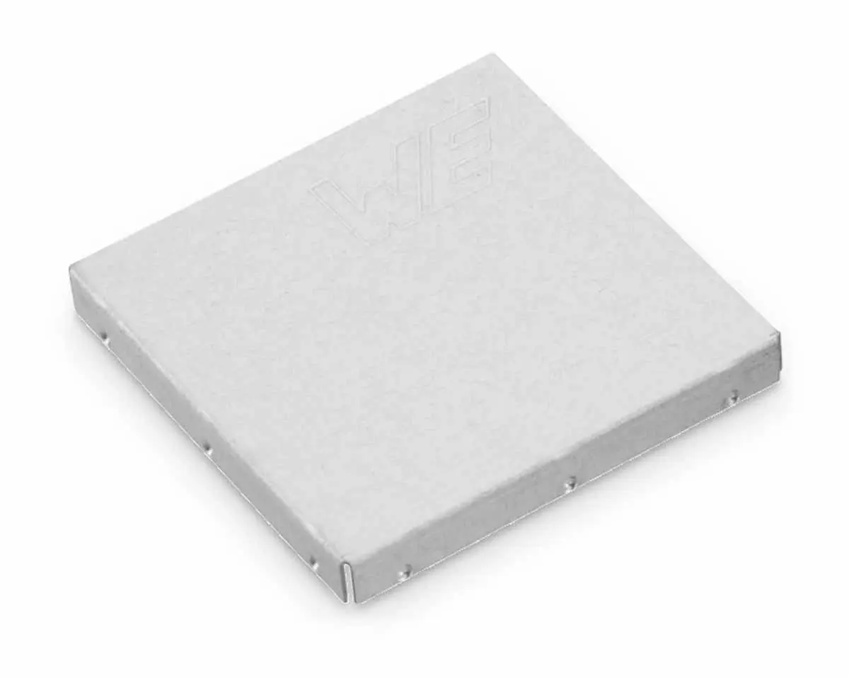 Produktfoto 1 von Würth Elektronik WE-SHC Abschirmblech, Verzinnter Stahl 3 mm, 25 mm 25 mm