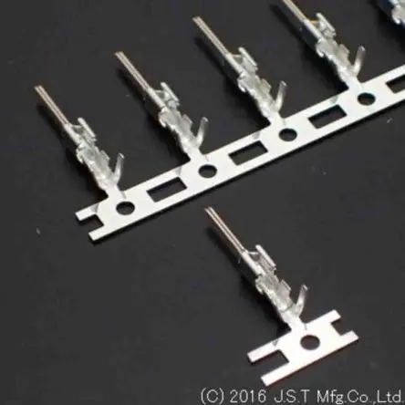 Produktfoto 1 von JST SXM Crimp-Anschlussklemme für Um zu verhindern, dass der Steckverbinder mit falschen Stromkreisen verbunden wird,