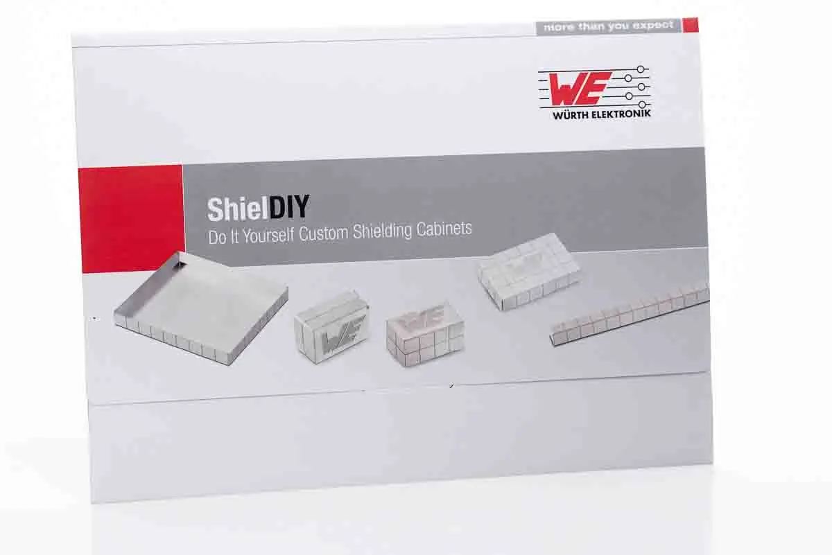 Produktfoto 1 von Würth Elektronik WE-SHC ShielDIY Leiterplattengehäuse, Neusilber, 148 mm 206 mm