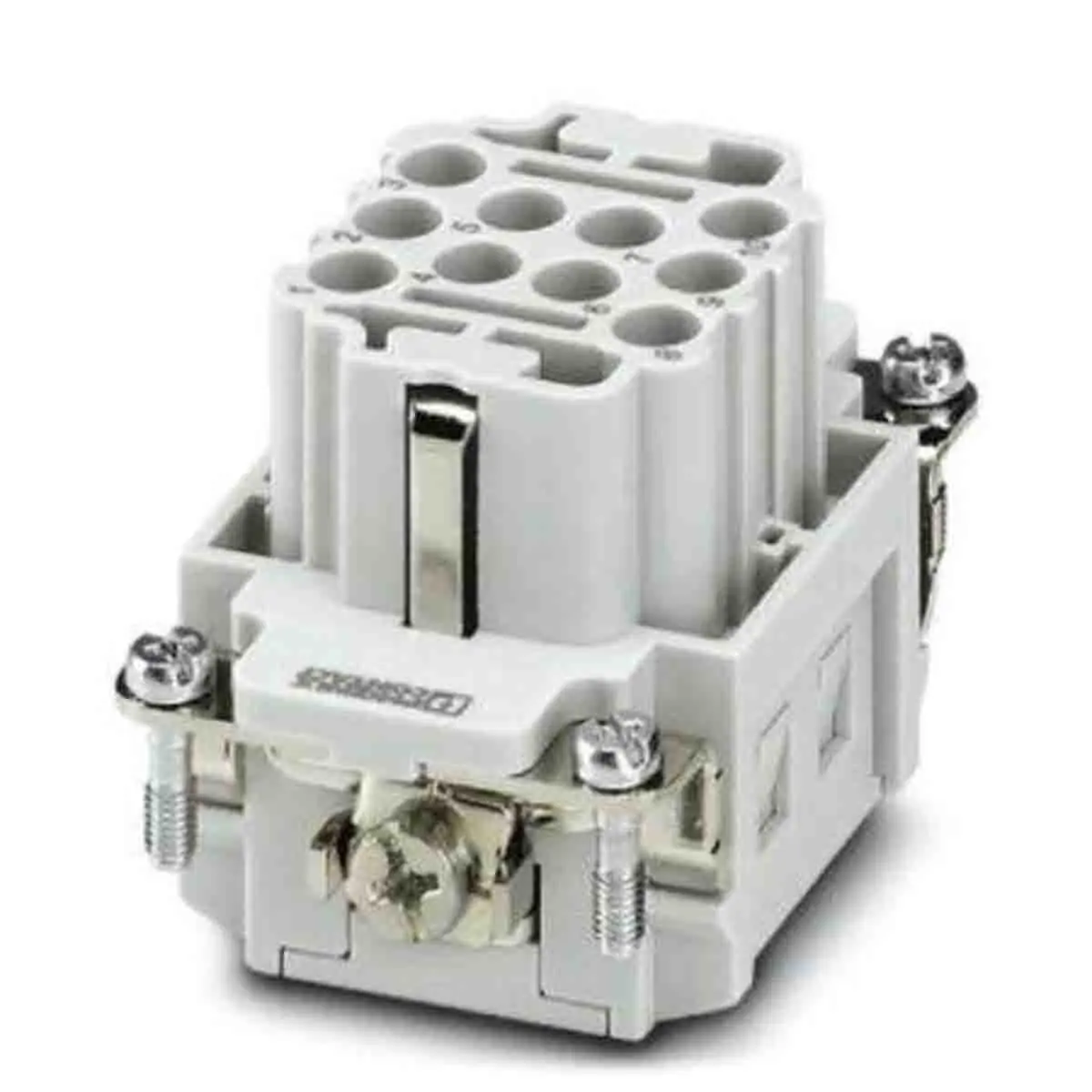Produktfoto 1 von Phoenix Contact HC Robustes Power Steckverbinder-Modul, 10-polig 16A Buchse, Kontakteinsatz