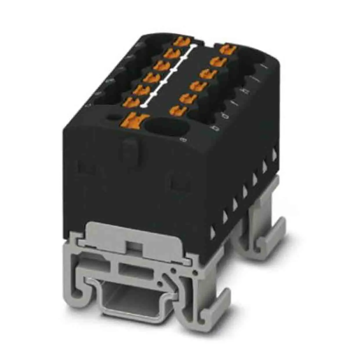 Produktfoto 1 von Phoenix Contact Verteilerblock 13-polig / 500 V 17.5A, Polyamid Schwarz, IP20