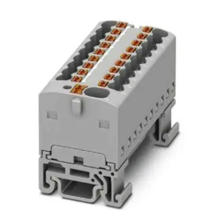 Produktfoto 1 von Phoenix Contact Verteilerblock 19-polig / 500V 17.5A, Polyamid Grau, IP20