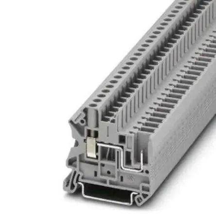 Produktfoto 1 von Phoenix Contact UT 4 Anschlussklemmenblock für Durchkontaktierung 1 Grau, 0.14mm², 6 mm², 800V Schraubbefestigung
