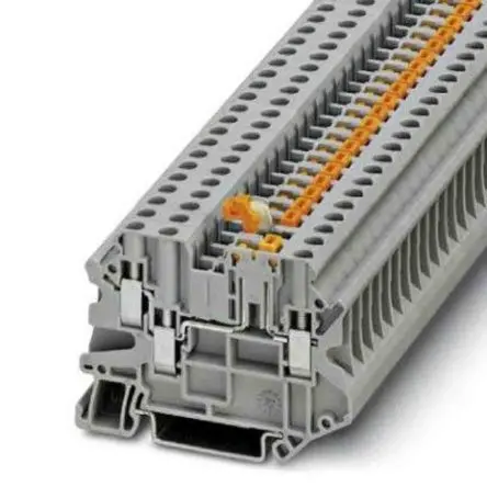 Produktfoto 1 von Phoenix Contact UT Reihenklemme Grau, 500 V / 20A, Schraubanschluss