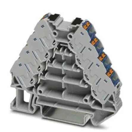 Produktfoto 1 von Phoenix Contact Verteilerblock 16-polig / 250V 17.5A, Polyamid Grau, IP20