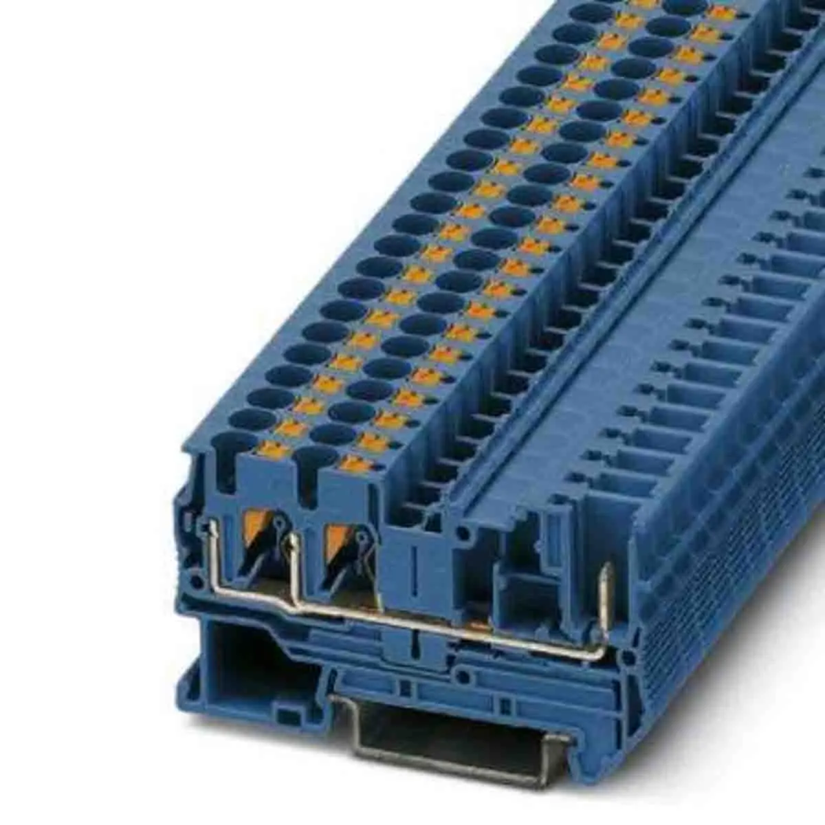 Produktfoto 1 von Phoenix Contact PT 4-TWIN Reihenklemme Blau, 0.2 → 6mm², 800 V / 32A
