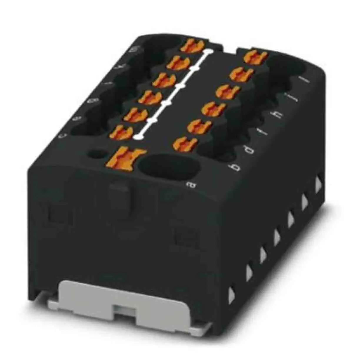 Produktfoto 1 von Phoenix Contact Verteilerblock 13-polig / 450 V 17.5A, Polyamid Schwarz, IP20