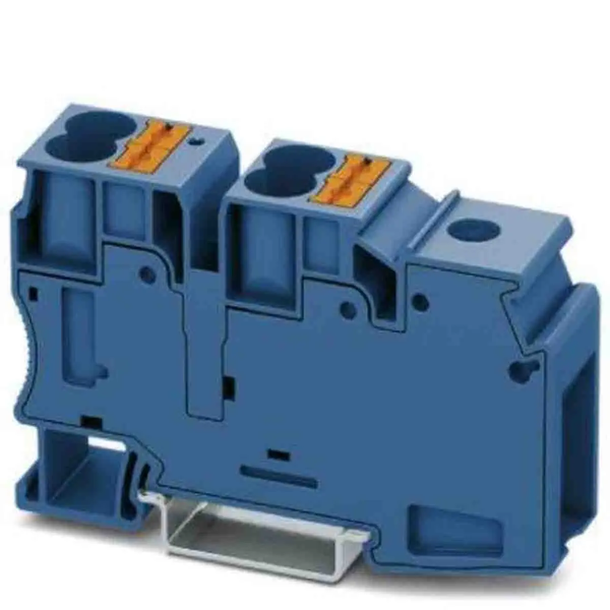 Produktfoto 1 von Phoenix Contact Verteilerblock 5-polig / 1000 V 101A, Polyamid Blau, IP20