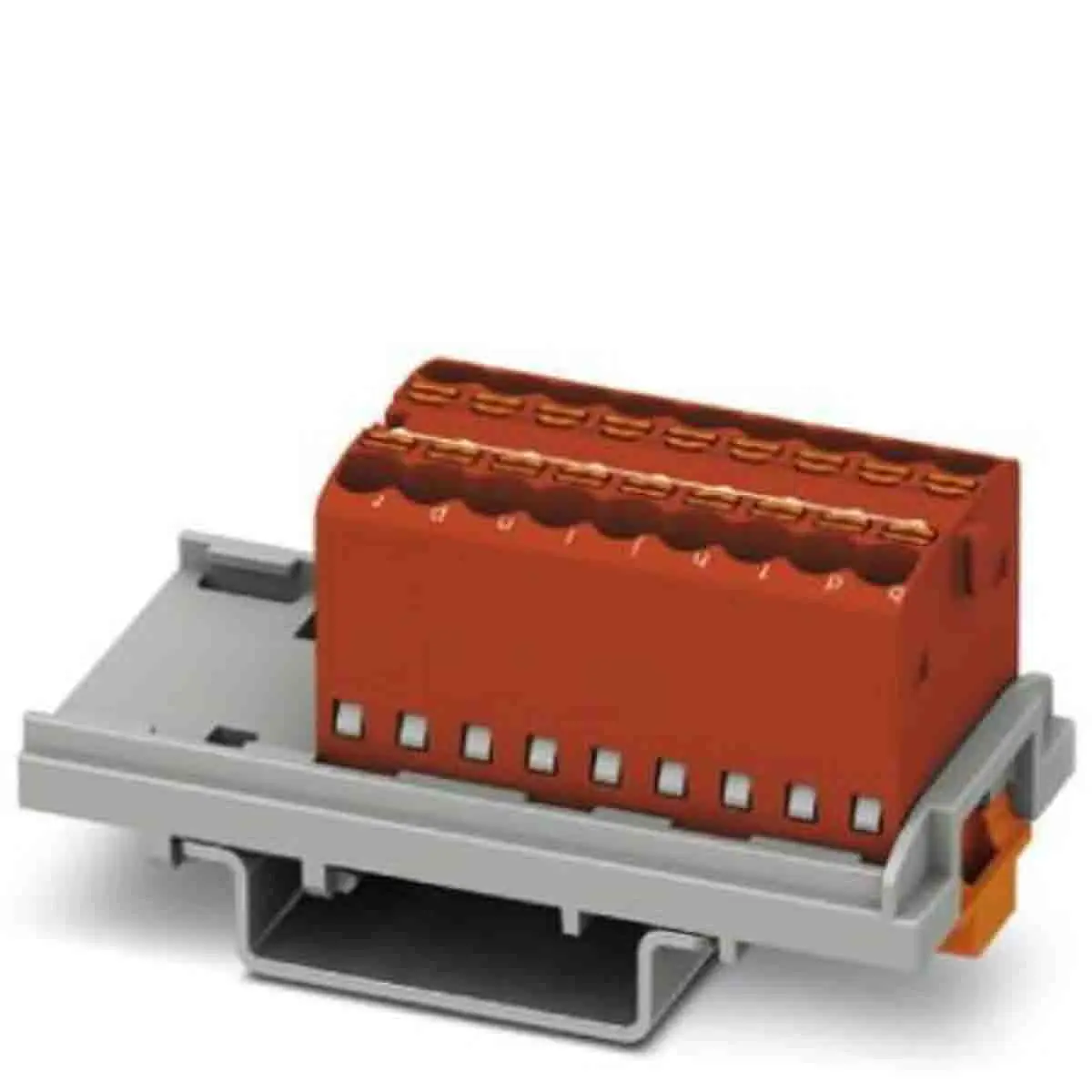 Produktfoto 1 von Phoenix Contact Verteilerblock 18-polig / 500 V 17.5A, Polyamid Rot, IP20