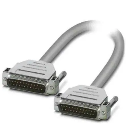 Produktfoto 1 von Phoenix Contact D25SUB Serielles Kabel / D-Sub, 25-polig Stecker / DB25-Stecker Stecker, 2 m Halbsteifes